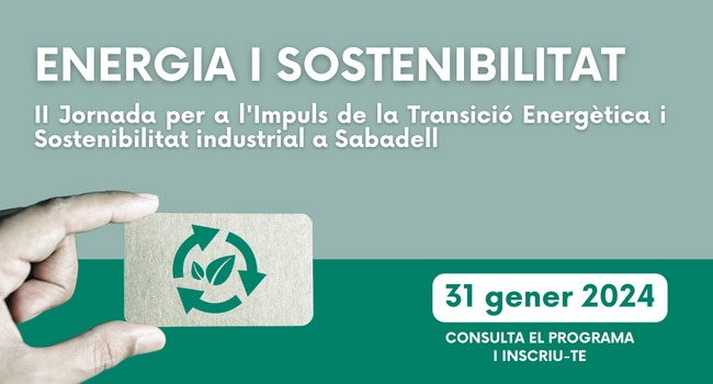 Sabadell fomenta la transició energètica entre les empreses promovent accions de sensibilització