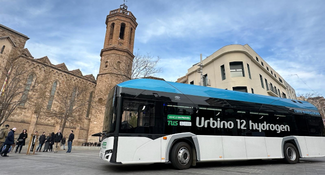 L’Ajuntament de Sabadell i Transports Urbans de Sabadell (TUS) comencen les proves amb un autobús d’hidrogen, zero emissions