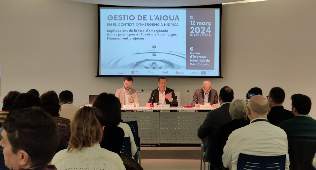 Sabadell organitza la jornada “Gestió de l’aigua en el context d’emergència hídrica” adreçada a empreses 