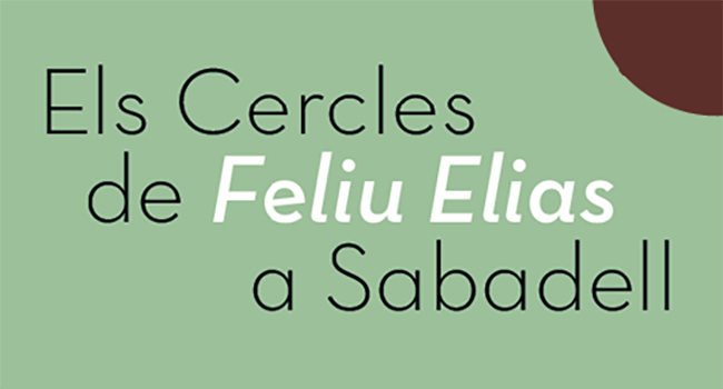 El Museu d’Art presenta el catàleg de l’exposició Els Cercles de Feliu Elias a Sabadell