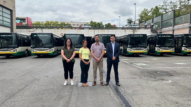 L’Ajuntament de Sabadell i TUS incorporen 7 nous autobusos híbrids a la flota del transport urbà a partir d’avui