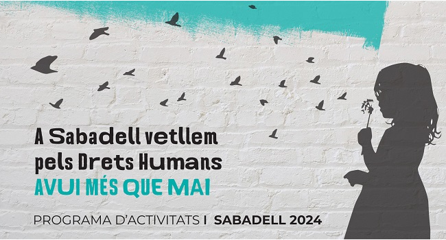 Els grafits, protagonistes de la commemoració del Dia Internacional dels Drets Humans a Sabadell 