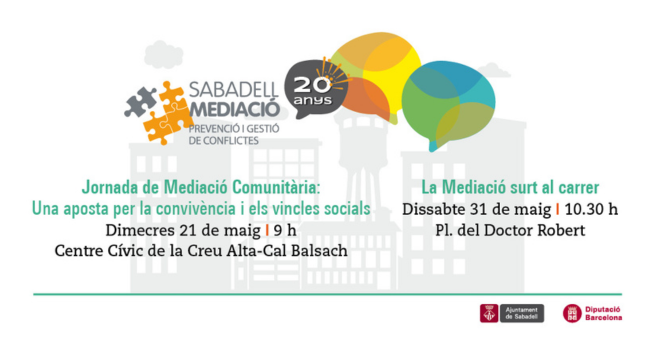 20 anys de mediació comunitària: Sabadell celebra el seu compromís pel diàleg