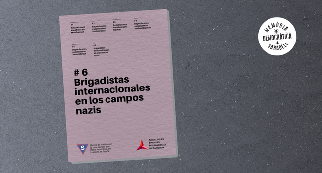 El Museu d’Història acull la presentació d’un opuscle sobre brigadistes internacionals als camps nazis