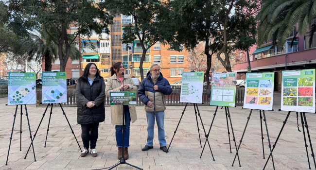 Comencen les obres de millora de 10 àrees de joc infantil per  fer-les més verdes i accessibles