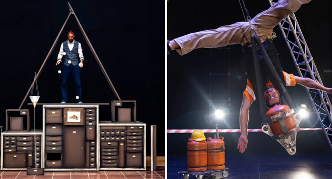 L’Estruch obre l’assaig de dos espectacles pertanyents al projecte europeu EKO – Pirineus de circ