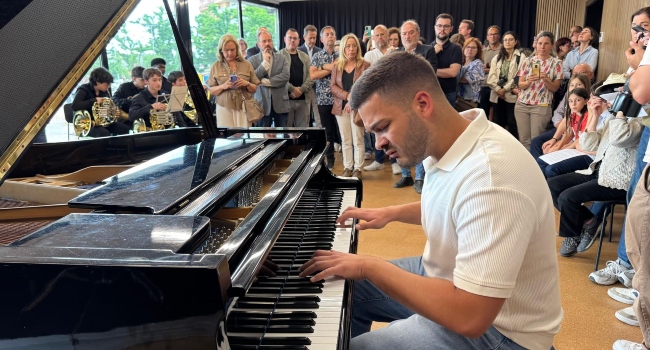 L’Escola Municipal de Música i Conservatori inaugura nova seu al centre cívic de Sant Oleguer