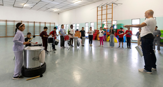 Els programes per apropar la música i els seus valors educatius a l’alumnat arriben aquest curs a 12 escoles i a un 33% més d’infants