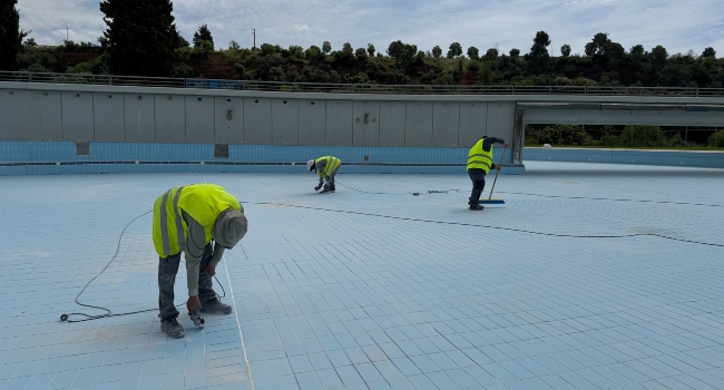 Les reparacions que es porten a terme a La Bassa deixaran l’equipament en condicions òptimes de cara a la temporada d’estiu