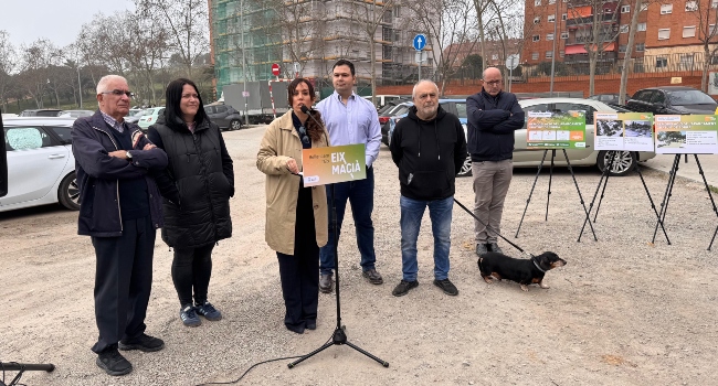 L’Eix Macià guanya un nou aparcament més verd, més segur i millor integrat a l’entorn