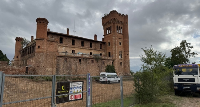 Comencen els treballs per a la reparació i conservació del castell de Can Feu