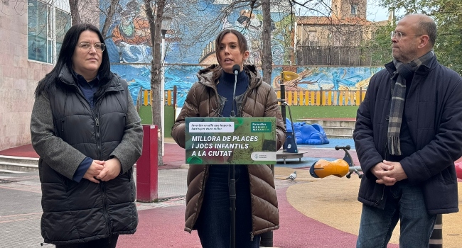 Més espai i nous jocs infantils per a la plaça de Fidela Renom, que s’ampliarà en més de 250 m²