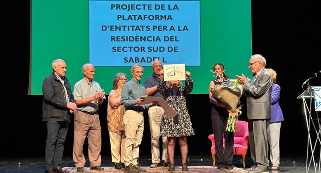 El projecte “Plataforma d’Entitats per a la Residència del Sector Sud de Sabadell” guanya el reconeixement públic Adrià Miguel Leal