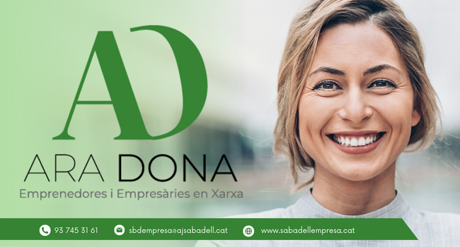 La trobada anual de dones emprenedores i empresàries de Sabadell del projecte “Ara Dona” es celebra demà 