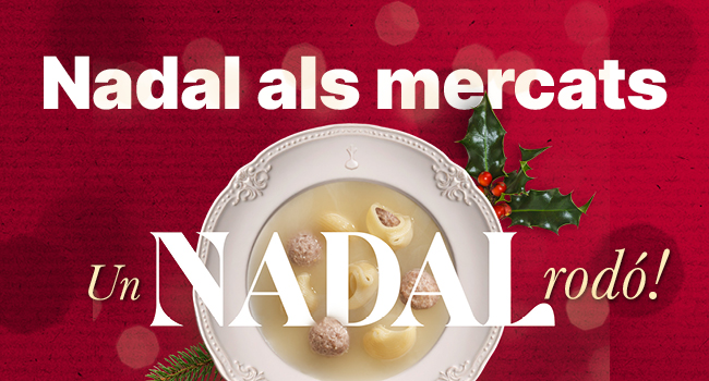 Els mercats municipals celebren el Nadal amb diferents activitats