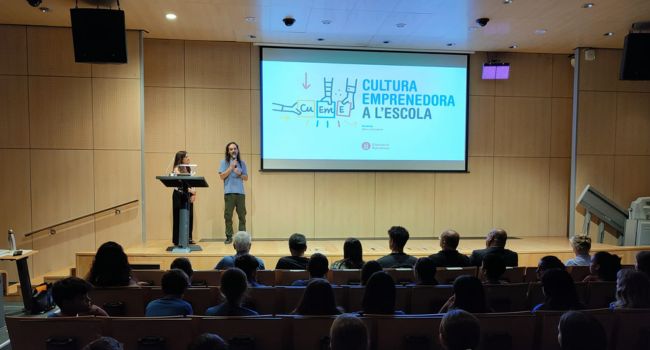 El programa educatiu Cultura Emprenedora arriba a més de 1.280 alumnes en les seves 13 edicions