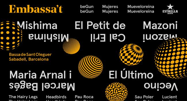 El festival de música pop, rock i indie Embassa’t 2018 torna a la Bassa per celebrar el 10è aniversari