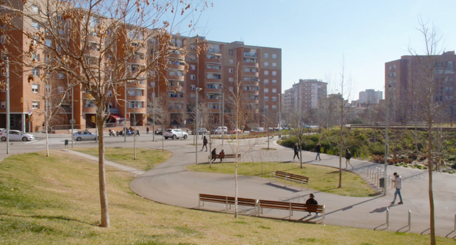 Les actuacions a la plaça d’Espanya milloren aquest espai de la ciutat