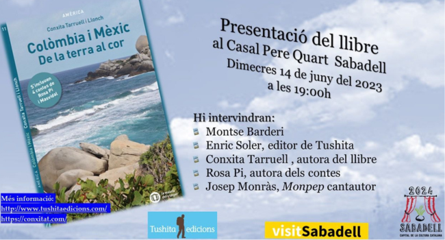 Conxita Tarruell i Rosa Pi presenten el seu darrer llibre de viatges ‘Colòmbia i Mèxic. De la terra al cor’ al casal Pere Quart