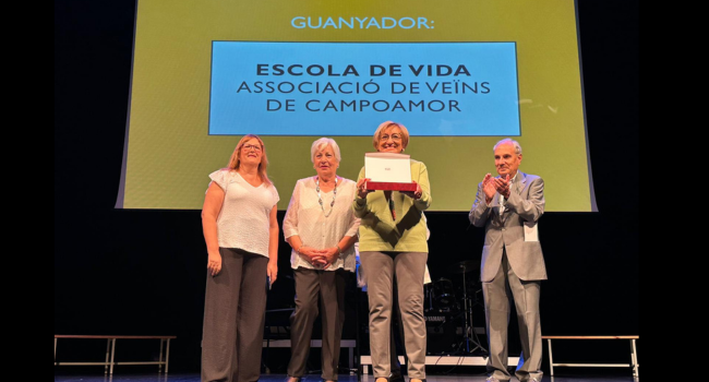 El projecte “Escola de vida” de l’Associació de Veïns de Campoamor és el guanyador del reconeixement “Adrià Miguel Leal”