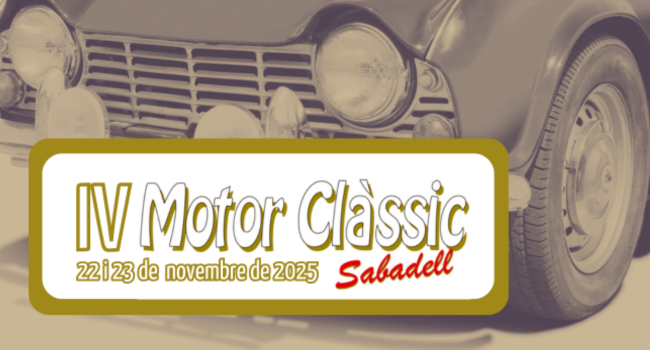 Motor Clàssic arriba a la Fira Sabadell aquest cap de setmana amb una important mostra de vehicles antics