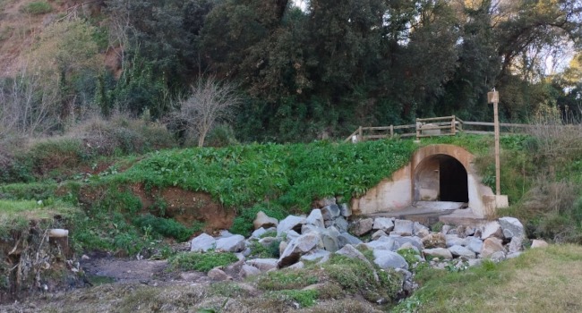 Comencen les obres de millora del sobreeixidor de Sant Vicenç de Jonqueres per reduir l’impacte dels episodis de pluja a la llera del riu