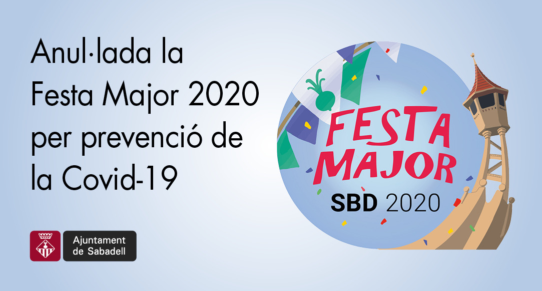 Se suspèn la Festa Major 2020 per evitar possibles contagis