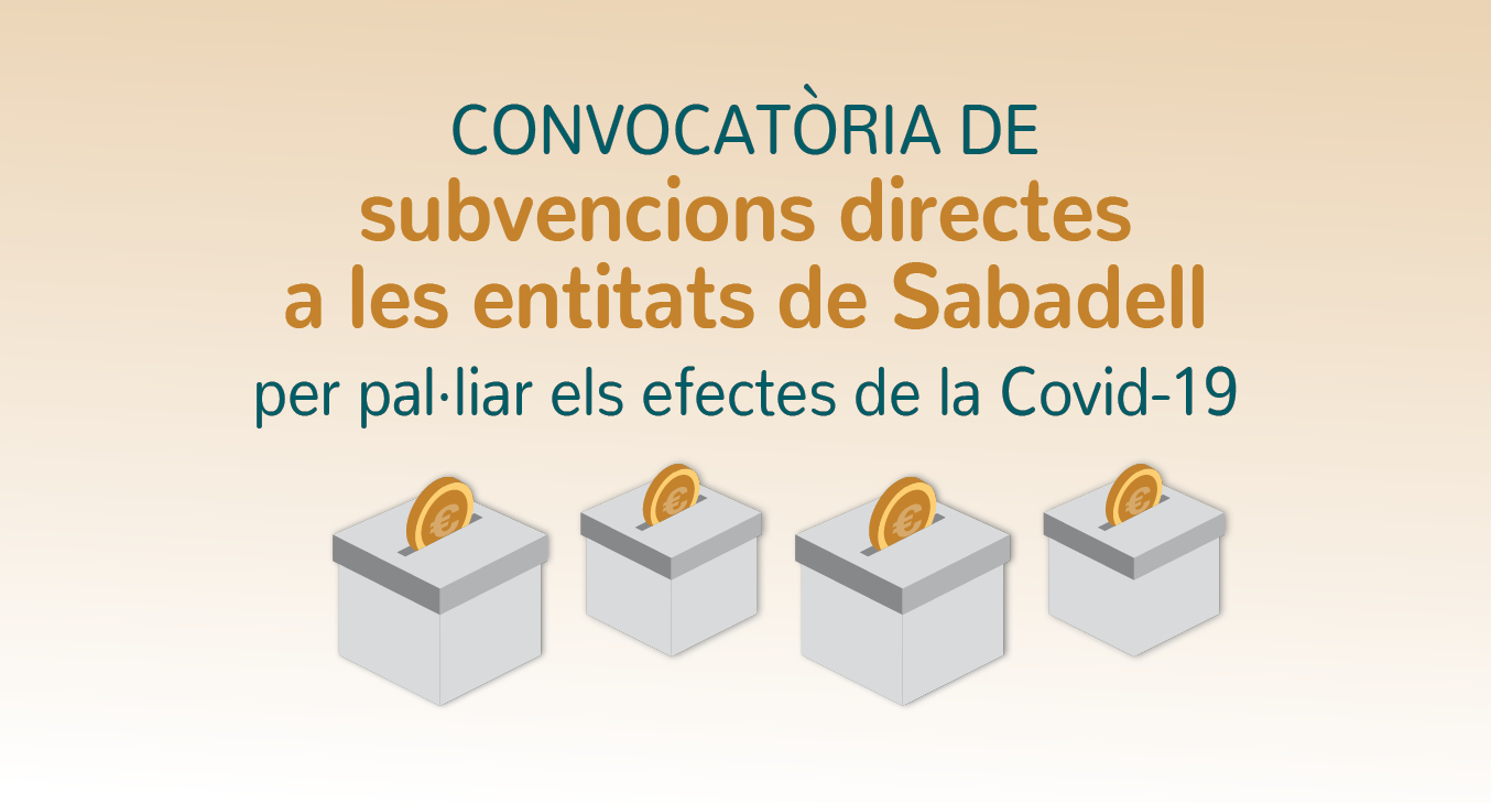 El Ple debat la convocatòria de subvencions al teixit associatiu de Sabadell per pal·liar els efectes derivats de la crisi sanitària
