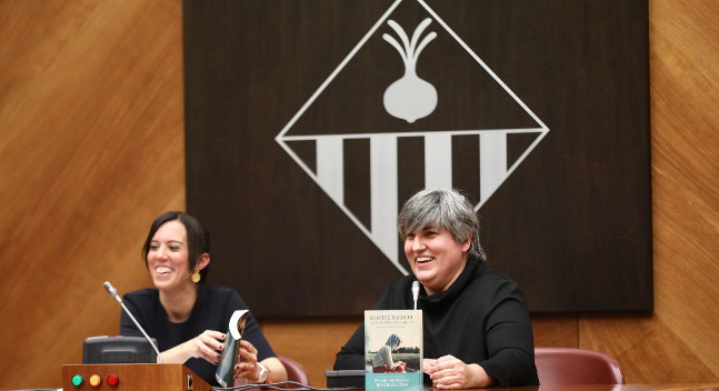 Rebuda institucional a l’escriptora sabadellenca Montse Barderi, guanyadora del Premi Prudenci Bertrana de Novel·la 2019