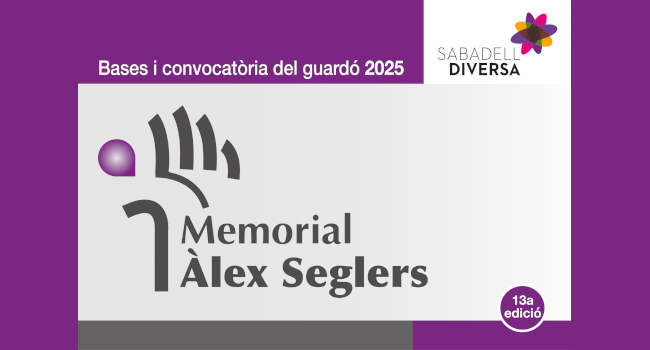 Convocada la tretzena edició del guardó Memorial Àlex Seglers 