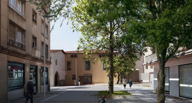 Millores a la saboneria i al pati de la Casa Duran, on s’hi ubicarà l’oficina de Turisme i la seu de la Capital de la Cultura Catalana 