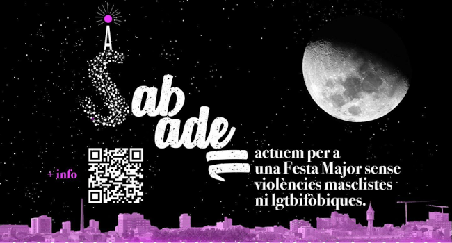 L’Ajuntament impulsa accions per una Festa Major sense violències masclistes i LGBTI-fòbiques