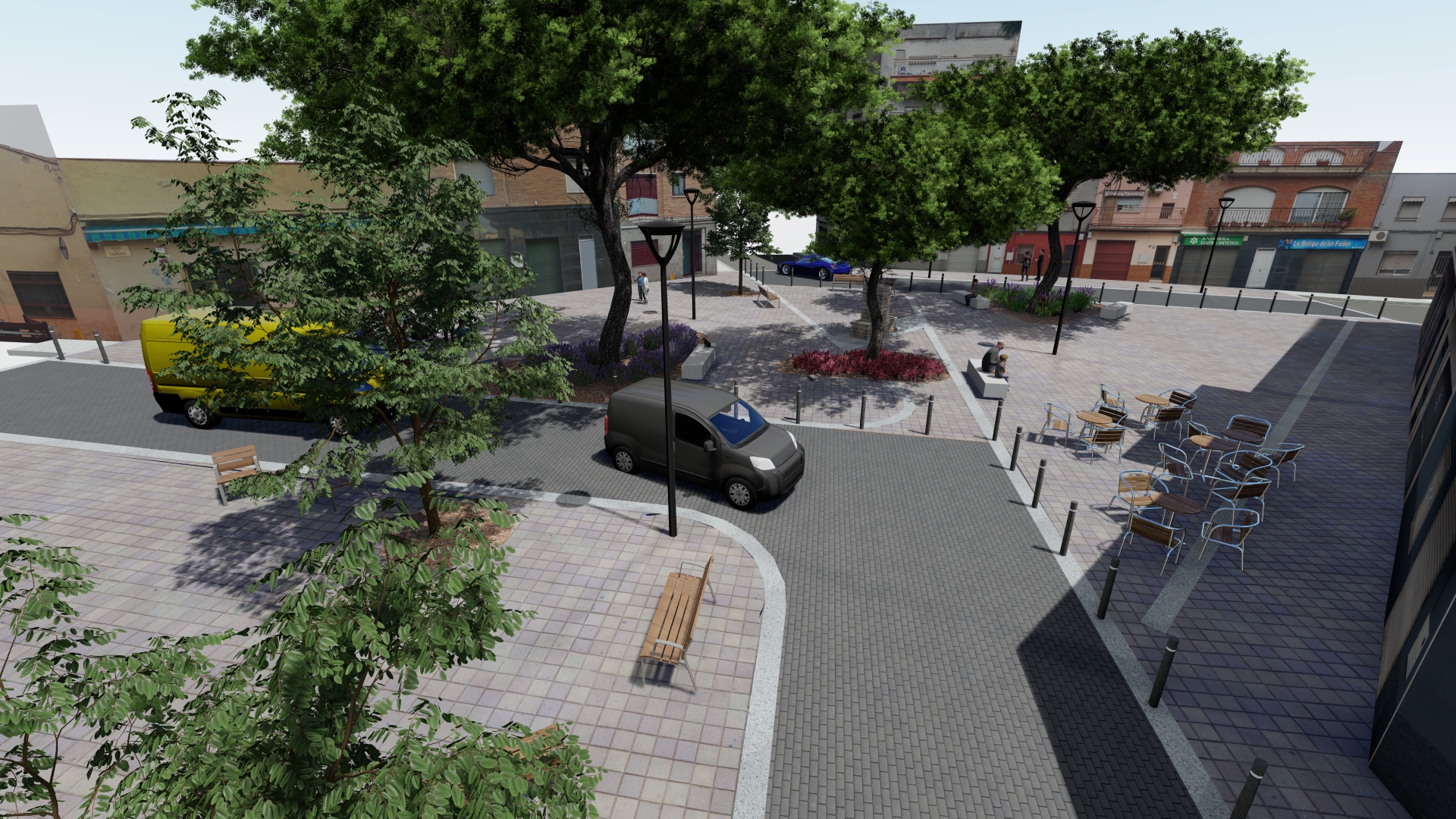 L’Ajuntament adjudica les obres de la plaça de la Fuensanta, al barri de Ca n’Oriac, per un valor de més de 270 mil euros