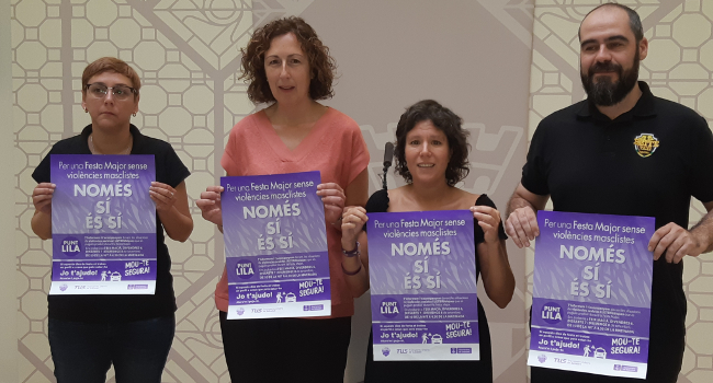 Sabadell reforça les actuacions per prevenir les agressions sexistes durant la Festa Major