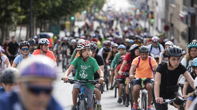 Torna la passejada amb bicicletes aquest dilluns de Festa Major, amb un nou recorregut assumible per a tothom