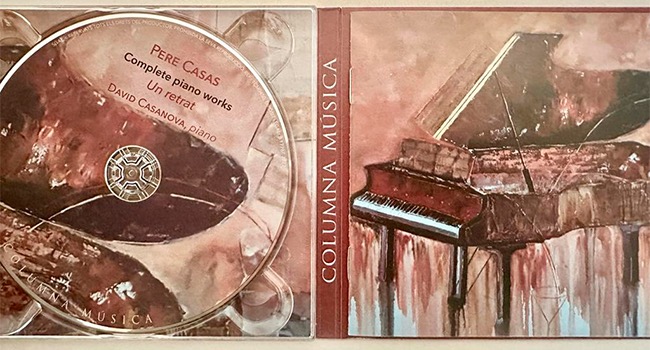 Sabadell homenatja a títol pòstum el compositor Pere Casas amb la presentació d’un CD que recull la seva obra completa per a piano