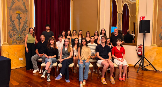 El Teatre Principal acull el reconeixement a l’alumnat dels centres educatius de Sabadell amb millors notes a la prova d’accés a la universitat