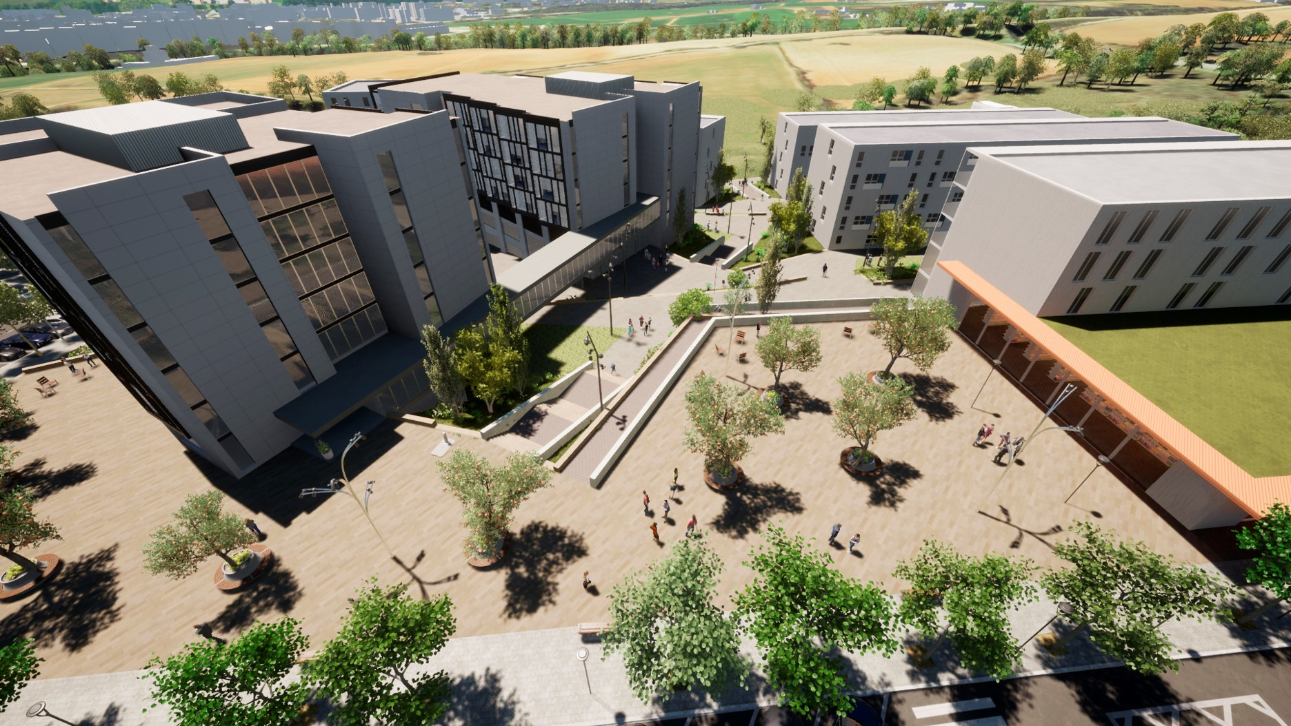 El nou Complex Roureda posarà a l’abast de la gent gran 100 habitatges de lloguer i comptarà amb un centre d’activitats obert al barri i espais per a entitats