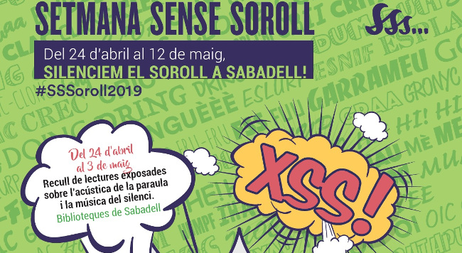 La importància del silenci, motiu principal de la 3a Setmana Sense Soroll a Sabadell