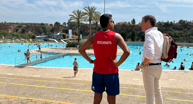 Les piscines municipals funcionen amb normalitat absoluta